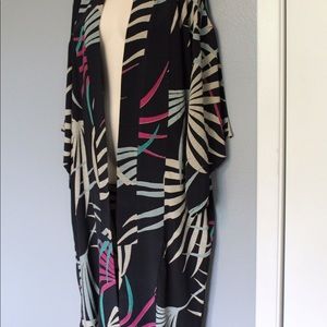 Maeve Anthropologie Kira Long Open Kimono Jacket Duster - Size XS/S